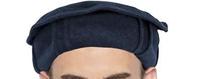 Gorro Pakol de Algodón Premium para Hombre, Hecho a Mano, Estilo Chitrali, Tradicional Islámico Musulmán, Elástico, para Todas las Estaciones, con Rayas y Estampado Puff