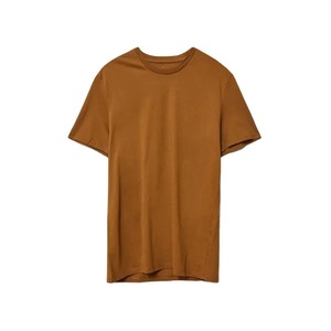Hot Sell Custom High Quality Solid White <b>Blank</b> Regular Fit Heavy <b>Weight</b> Oversized Luxury Knitted T-Shirt for Men - Product Image 5