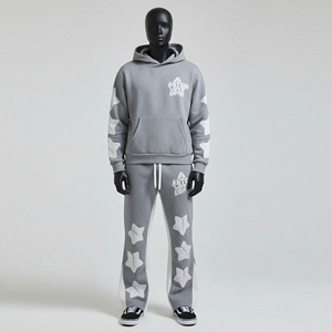 Venta al por Mayor de Chándales con Capucha para Hombre, Personalizados con Serigrafía, 100% Algodón, Gruesos, Tallas Grandes, para Invierno - Product Image 2