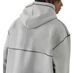 Fashion Casual <b>Black</b> Gray Blue Zipper Hoodie Hip Hop Street Wear Sweatshirts Skateboard <b>Men</b>/Woman Pullover Hoodies Male Hoodie - Product Image 2