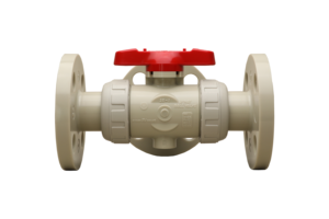 80 NB PVDF vanne à boisseau sphérique d'isolation manuelle à membrane supérieure résistante aux fluides pour les applications industrielles de haute performance - Product Image 5