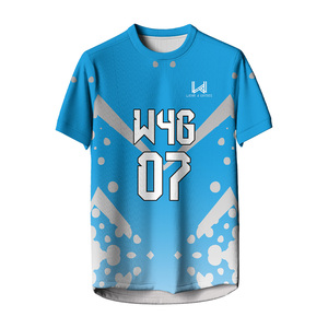 Maillot de football personnalisé sublimé pour homme, manches courtes, maille respirante, coupe athlétique, toutes saisons, vêtements pour équipes de football - Product Image 4