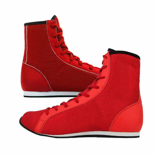 Vente directe d'usine, chaussures de boxe en cuir tendance de haute qualité, respirantes, antidérapantes, excellent prix, haute qualité - Product Image 1