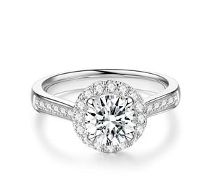 Anillo de Eternidad de Plata con Diamantes Cultivados Éticamente, Corte Brillante, Certificado IGI, para Mujer, Joyería Sostenible para Regalo de Boda o Fiesta - Product Image 2