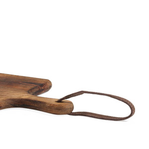 Tablas de Servir de Madera Maciza de Teca con Asa, Estilo Antiguo, Juego de Tablas de Cortar Duraderas para Cocina - Product Image 5