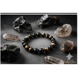 Handcrafted Golden Obsidian <b>Beaded</b> <b>Bracelet</b>-Cute Design-Wholesale - Product Image 6