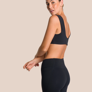 Wholesale Gym Wear Fitness Jacket Long Sleeve Shorts Sets Workout Bra Yoga <b>Vest</b> Clothes Luxury Flared Pants Sportswear <b>for</b> <b>Women</b> - Product Image 2