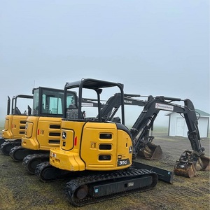 Mini-excavatrices John Deere en excellent état, conçues pour une utilisation quotidienne dans la construction, performances robustes, pièces durables, maniement fluide. - Product Image 3
