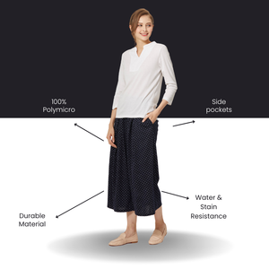 ODM Trendy Stretch Elastic Waist Bottoms Pants With Pockets for Women - Product Image 6