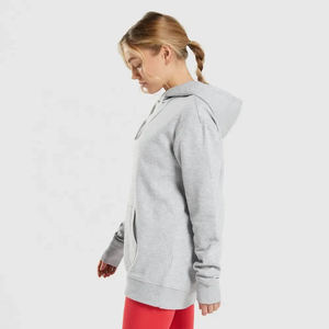 Sudadera con capucha extragrande personalizada para mujer, de manga larga, estilo holgado, de alta calidad a bajo precio. - Product Image 3