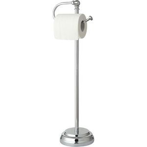 Classic Free Standing Bathroom Toilet Tissue <b>Paper</b> <b>Roll</b> <b>Holder</b> Stand - Product Image 1
