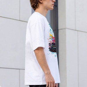 Camiseta Moderna Informal con Estampado Gráfico DTG, Algodón Premium, Suave, Transpirable y Cómoda para Uso Diario, para Hombre - Product Image 3