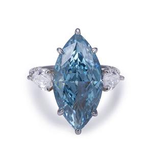 Bague en Moissanite Dorée Blanche Style Hip-Hop Étoile Givrée pour Fiançailles ou Cadeau – Style Classique Prix Export - Product Image 1