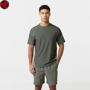 Plus Size Lightweight Breathable Casual Shirt Shorts <b>Sets</b> Mens Custom Tracksuit Men's t Shirt and Short <b>Set</b> - Product Image 2