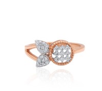 Bague en diamant naturel VEER DIAMOND plaquée or, certifiée IGI, taille brillant, 2,96 g, luxe, pour femme, fiançailles, mariage, anniversaire