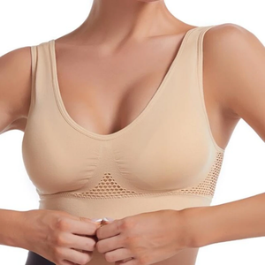 Sujetador Deportivo Sin Costuras Transpirable y Resistente a Impactos para Mujer, Tallas Grandes S-7XL, para Yoga y Running - Product Image 4
