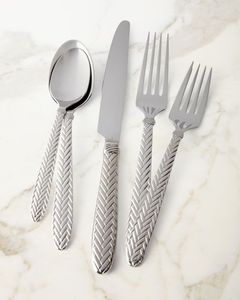 ชุดช้อนส้อมสแตนเลสขัดเงาสีทอง 4 ชิ้น ทันสมัย ป้องกันสนิม - Product Image 2