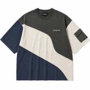 T-shirt surdimensionné pour homme en coton épais de haute qualité, coupe ample, style streetwear - Product Image 2