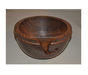 Pièce maîtresse de bol alimentaire en bois d'excellente qualité pour la décoration et les ornements de fournitures de fête dans des formes et des tailles personnalisées - Product Image 3