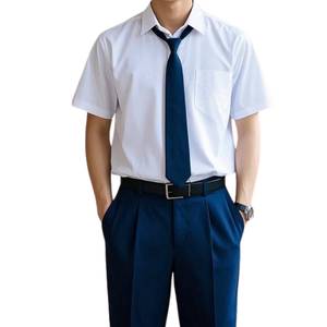 Uniforme scolaire OEM pour tout-petits, mélange coton-polyester, respirant, confortable, durable, tissu doux, tailles personnalisées, approvisionnement en gros - Product Image 5