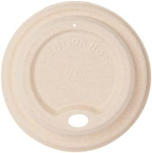Nouveau couvercle jetable en papier pour gobelet 90 mm, pour boissons froides, compostable, écologique, compatible micro-ondes, compatible lave-vaisselle, durable, moderne, approvisionnement en gros - Product Image 1