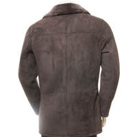 Blouson en toile et cuir personnalisé pour homme, à manches longues, avec fermeture éclair, col montant, coupe-vent, imperméable, séchage rapide, écologique, style urbain