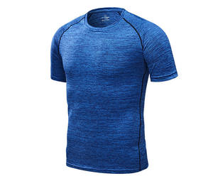 T-shirt de sport cationique OEM à logo pour homme, séchage rapide, pour fitness, yoga, vêtements de gym, grande taille, entraînement, t-shirts unis pour femme - Product Image 4