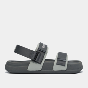 Sandalias Casuales Cómodas con Tiras Cruzadas y Punta Abierta, de Secado Rápido, Color Gris Oscuro, Material Suave, Plataforma de 5 Ganchos - Product Image 3