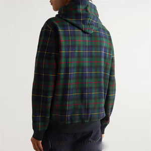 Sudaderas con Capucha a Cuadros Personalizadas para Hombre y Mujer, Sudadera con Capucha de Tartán Premium, Fabricante de Ropa Deportiva Casual - Product Image 5