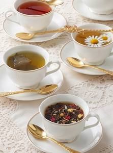 Cucharas de Té Doradas con Diseños de Timón de Barco, Ancla, Brújula, Faro y Sirena, Aptas para Lavavajillas, Juego de Cubiertos para Fiestas - Product Image 5