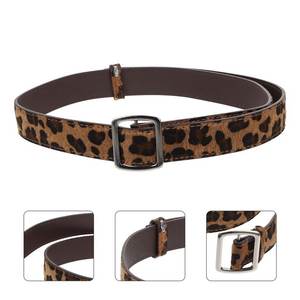 Ceinture en cuir de vachette véritable à poils 100% naturels, fabriquée à la main, de luxe, élégante, nouvelle conception, vente en gros pour les entreprises de mode - Product Image 6