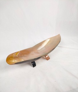 ชามชามชามควายฮอร์นขัดด้วยมือดีไซน์ใหม่สำหรับสลัดเสิร์ฟโดย GM impex - Product Image 5