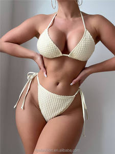 Best <b>bikini</b> <b>set</b> for women with solid color best for summer season with soft nylon fabric - Product Image 3