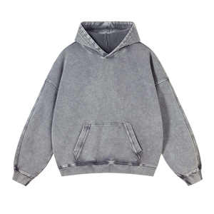 Sweat-shirt à capuche personnalisé pour homme avec poche kangourou, usine de vêtements OEM, marque privée, vêtements décontractés de qualité supérieure, vente en gros - Product Image 2