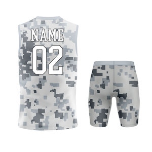 Tenue de football américain 7v7 personnalisée en tissu Spandex à séchage rapide avec logo sur mesure et sublimation intégrale - Product Image 6