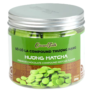 Best Compound Chocolate Wholesale Bulk OEM/ODM High Quality Bakery Using HALAL Matcha Chocolate Button Cocoa 1KG <b>Biscuits</b> Cookie - Product Image 1