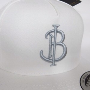 หมวกแก๊ป Snapback สีดำ ผ้าฝ้าย ปักลายตัวอักษร ดีไซน์ Unisex ปรับขนาดได้ 6 แผง สไตล์สตรีท - Product Image 3