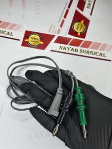Juego de Cables Bipolares Ellman FFPF Reutilizables de Acero Inoxidable Autoclavables con Certificación CE para Uso Veterinario Compatible con Perros - Product Image 4