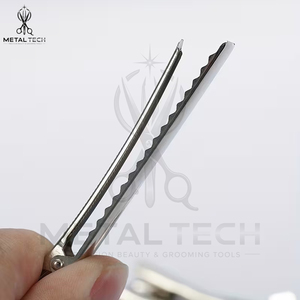 Pinces de sectionnement en acier inoxydable en gros direct usine, différentes tailles, pinces bec de canard professionnelles pour salon de coiffure - Product Image 5