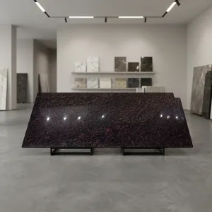 Factory Direct Cat Eyes Leather Granite Durable Textured Natural <b>Stone</b> Slabs for Countertops Interior Decoration and Global - Product Image 2