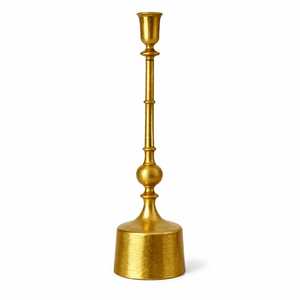 Porte-bougie court doré, support à bougie moderne en métal, porte-bougie décoratif compact, décoration de table de luxe, centre de table de mariage - Product Image 6
