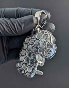 VVS Moissanite Diamond Iced Out Custom <b>Dog</b> Photo Pendant Necklace In 925 Silver Hip Hop <b>Memorial</b> Pendant At Wholesale Price - Product Image 2