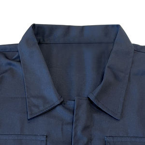 Combinaison de travail réfléchissante bleu foncé pour homme, en coton, uniforme de sécurité avec bandes réfléchissantes pour usage industriel - Product Image 6