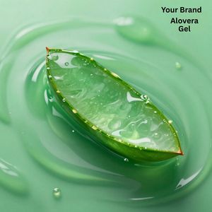 Gel de Aloe Vera Puro Orgánico Calmante y Reparador para Hidratación de la Piel, Reparación, Humectación, Cuidado Facial, para Todo Tipo de Piel, Empaque Personalizado - Product Image 2