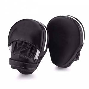 New 2022 <b>Focus</b> <b>Pads</b> Soft Style Punch Mitts Custom Logo Cowhide Leather Eco-Friendly Breathable MMA Kick Boxing Training - Product Image 2