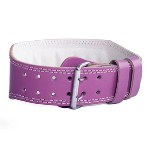 Cinturón de Cuero Personalizable de Alta Resistencia para Gimnasio, Equipo de Entrenamiento de Fuerza, Hebilla Ajustable, Equipo de Seguridad para Fitness - Product Image 5