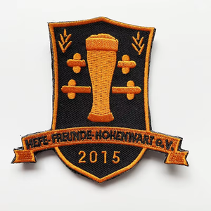 Custom Embroidery <b>Patch</b> Factory Supply Bold Thread <b>Applique</b> Badge for Jackets Caps Backpacks Clothing Wholesale Iron On Sew On - Product Image 2
