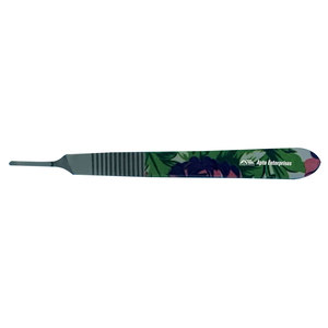 Manche de scalpel chirurgical stérile en acier inoxydable de haute qualité, design supérieur, pour lame de scalpel chirurgical - Product Image 3