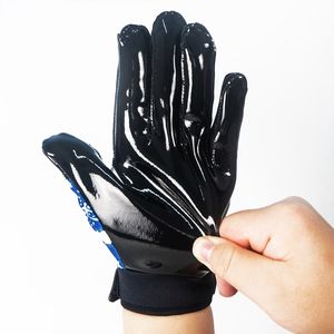 Gants de football américain super adhérents pour receveurs, design d'équipe personnalisé, pour adultes et jeunes, tailles personnalisables - Product Image 5