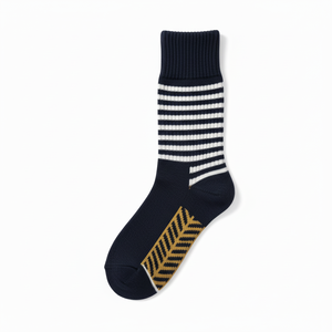 Premium Custom Knitted Crew & Knee-High <b>Socks</b> - Breathable Quick-Dry Cotton Blend - Product Image 5